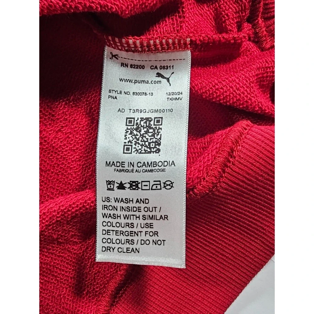 PUMA x Harry Potter‎ Hoodie Red Kids Size Small - 830078